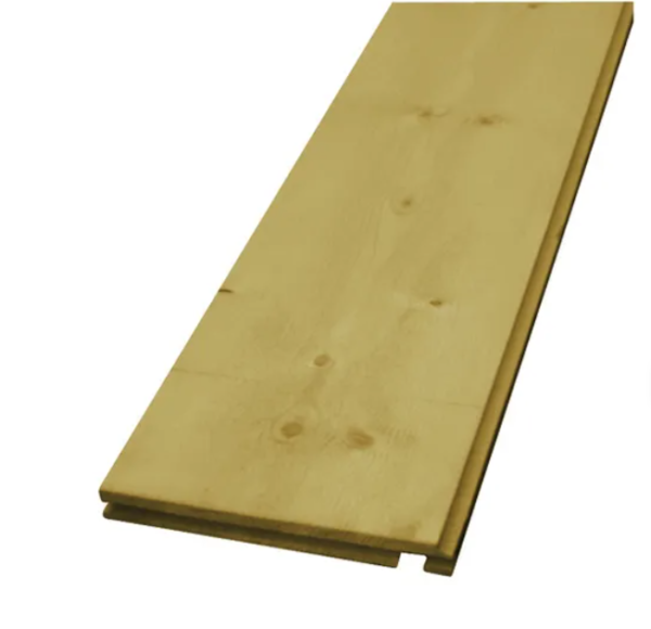 Planche de rive sapin épicéa non traité raboté 22190 mm long 4 m